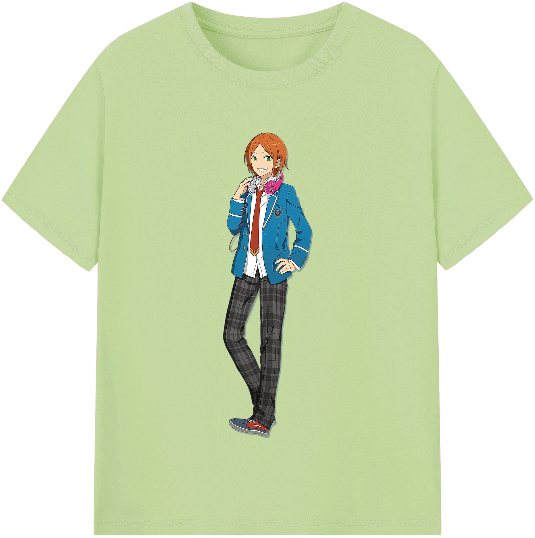 （画像用） あんさんぶるスターズ! Ensemble Stars 綿100％半袖Tシャツ（フロントプリント）